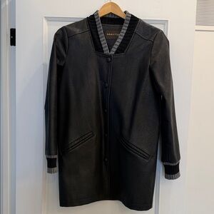 Black Leather Women's Jacket